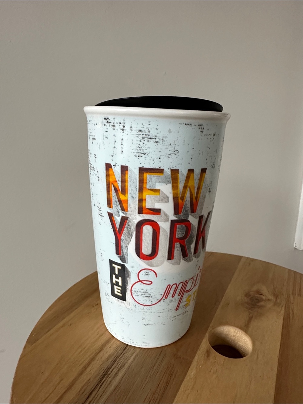 Starbucks 2016 Limited Edition New York Empire State Ceramic Tumbler